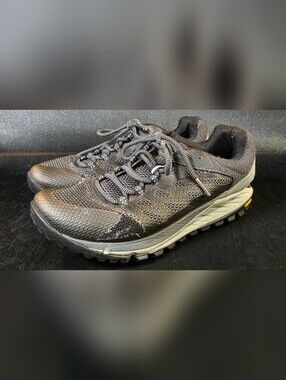 Merrell Womens Trail Running Shoes Black Vibram Hiking Sneakers Size 7 Wide